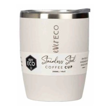 Stainless Steel Insulated Coffee Cup Oat 295ml by EVER ECO