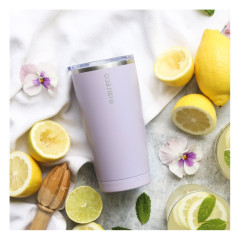 Stainless Steel Insulated Tumbler Byron Bay Lilac 592ml by EVER ECO