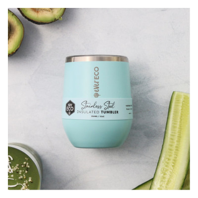 Stainless Steel Insulated Tumbler Positano Blue 354ml by EVER ECO