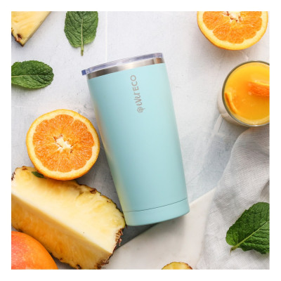 Stainless Steel Insulated Tumbler Positano Blue 592ml by EVER ECO