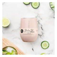 Stainless Steel Insulated Tumbler Rose 354ml by EVER ECO