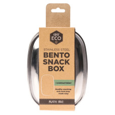 Stainless Steel Bento Snack Box 1 Compartment by EVER ECO