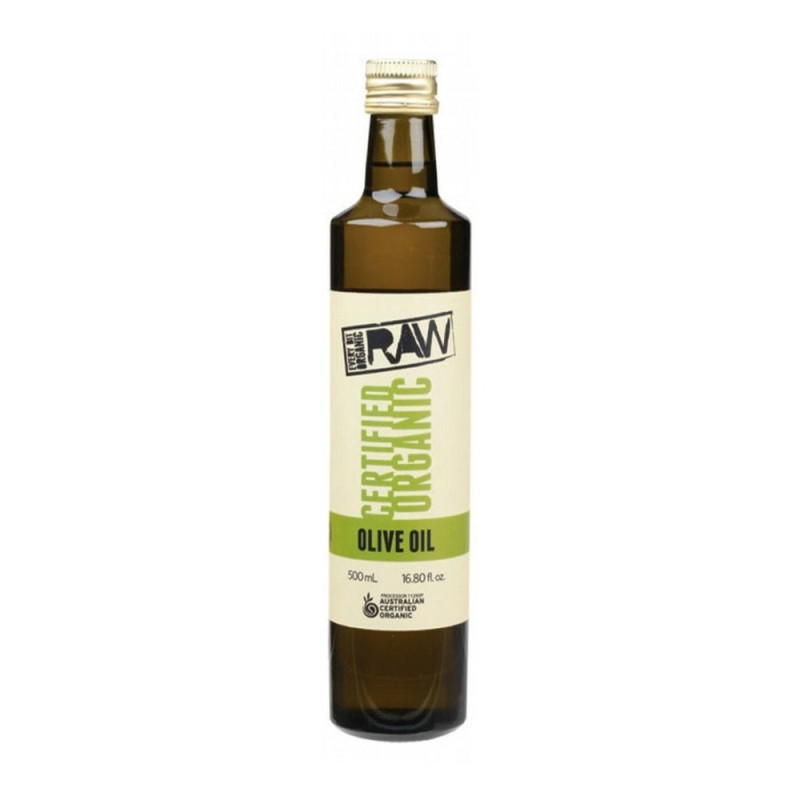 Olive Oil Extra Virgin Cold Pressed Unrefined 500ml by EVERY BIT ORGANIC RAW Olive Oil Extra Virgin Cold Pressed Unrefined 500ml by EVERY BIT ORGANIC RAW