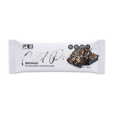 Cold Pressed Whey Protein Bar Brownie 60g by FIBREBOOST