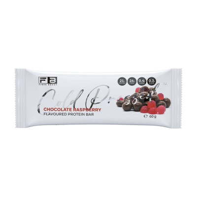 Cold Pressed Whey Protein Bar Choc Raspberry 60g by FIBREBOOST