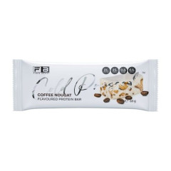 Cold Pressed Whey Protein Bar Coffee Nougat 60g by FIBREBOOST