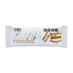 Cold Pressed Whey Protein Bar Cookies & Cream 60g by FIBREBOOST