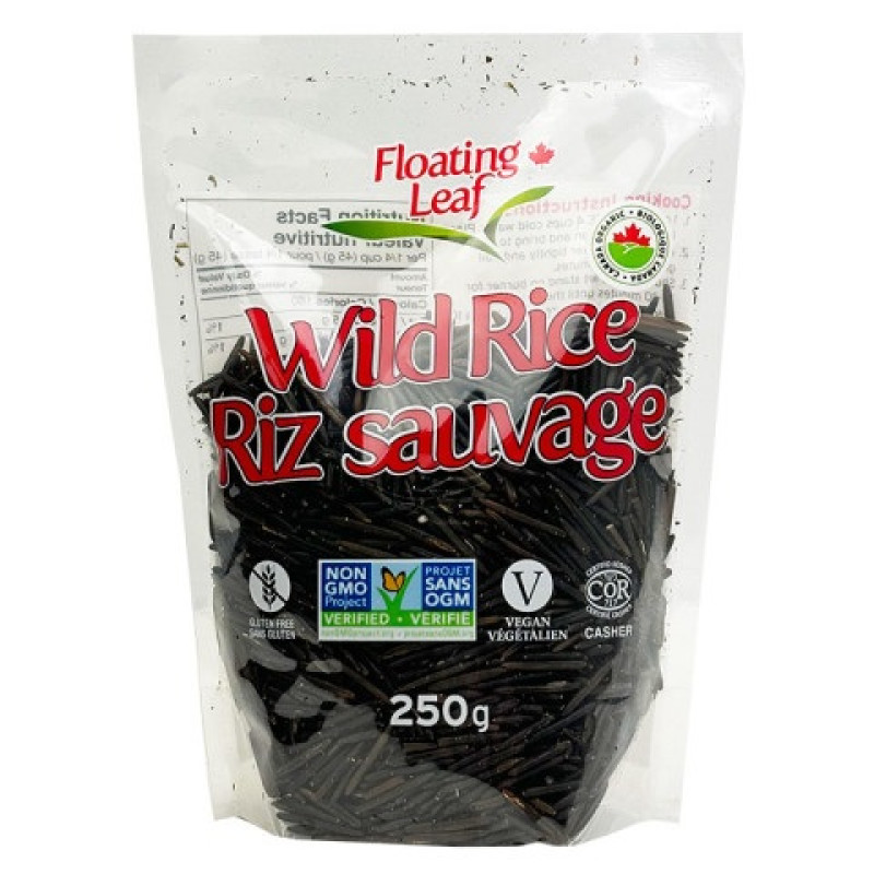 Organic Wild Rice 250g by FLOATING LEAF Organic Wild Rice 250g by FLOATING LEAF