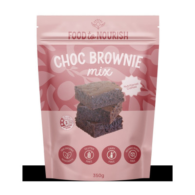 Brownie Mix 350g by FOOD TO NOURISH