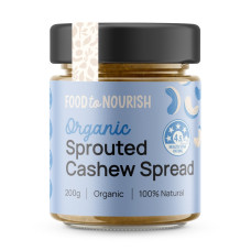 Sprouted Cashew Spread 200g by FOOD TO NOURISH