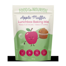 Lunchbox Baking  Mix - Apple Cinnamon Muffin 360g by FOOD TO NOURISH