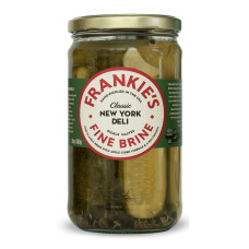Fine Brine Classic New York Deli Pickle Halves 680g by FRANKIE'S
