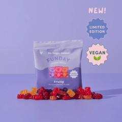 Fruity Gummy Koalas No Added Sugar 50g by FUNDAY