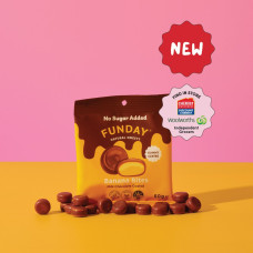Milk Chocolate Coated Banana Bites No Added Sugar 50g by FUNDAY
