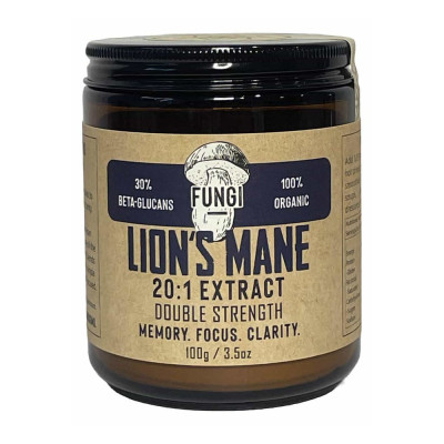 Lion's Mane 20:1 Extract 100g by FUNGI