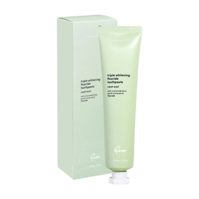 Triple Whitening Flouride Toothpaste Crisp Mint 75ml by GEM