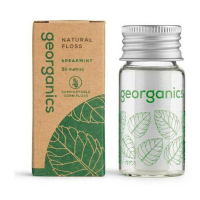 Natural Floss Spearmint - 50m by GEORGANICS