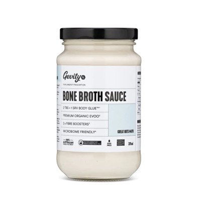 Bone Broth Sauce - Great Guts Mayo 375ml by GEVITYRX
