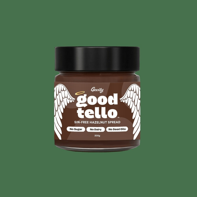 GOODTELLO Hazelnut Spread 200g by GEVITYRX GOODTELLO Hazelnut Spread 200g by GEVITYRX