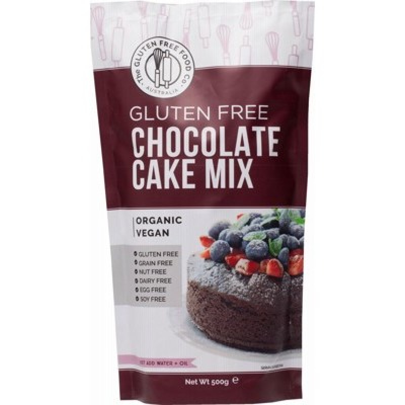 Chocolate Cake Mix 500g by THE GLUTEN FREE FOOD CO