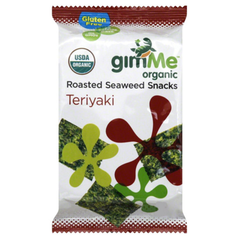 Roasted Seaweed Snacks Teriyaki 10g by GIMME