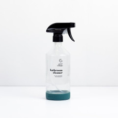 Bathroom Cleaner Glass Bottle 500ml by GOOD CHANGE STORE