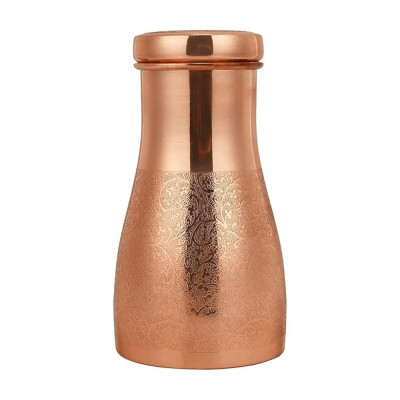 Copper Carafe With Lid - Mesmerise 1L by GOODLY GOSH