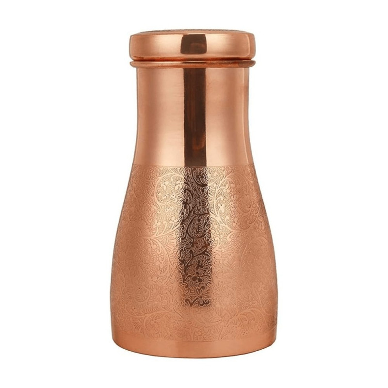 Copper Carafe With Lid - Mesmerise 1L by GOODLY GOSH Copper Carafe With Lid - Mesmerise 1L by GOODLY GOSH