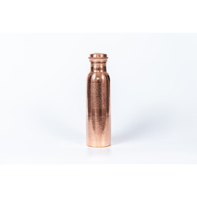 Copper Water Bottle Hand Carved 950ml Mesmerise by GOODLY GOSH