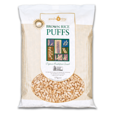Brown Rice Puffs 175g by GOOD MORNING CEREALS