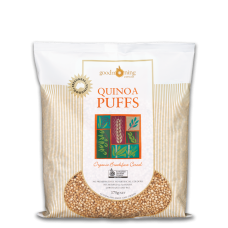 Quinoa Puffs 175g by GOOD MORNING CEREALS