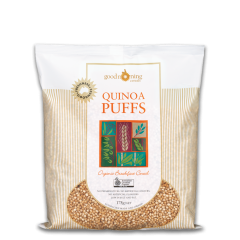Quinoa Puffs 175g by GOOD MORNING CEREALS