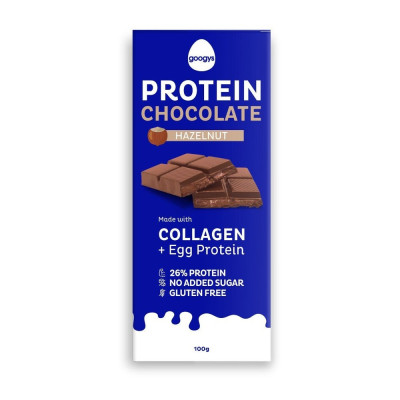 Protein Chocolate - Hazelnut 100g by GOOGYS