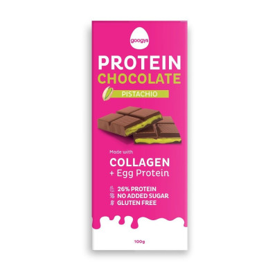 Protein Chocolate - Pistachio 100g by GOOGYS