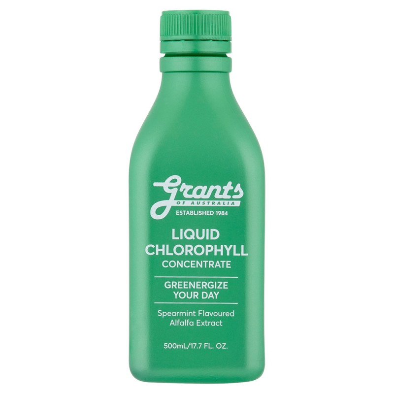 Liquid Chlorophyll Concentrate 500ml by GRANTS Liquid Chlorophyll Concentrate 500ml by GRANTS