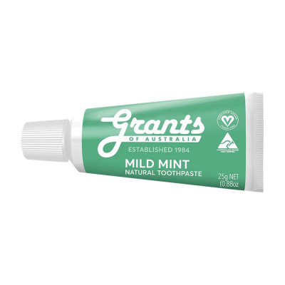 Mild Mint Toothpaste 25g (Travel Size) by GRANTS