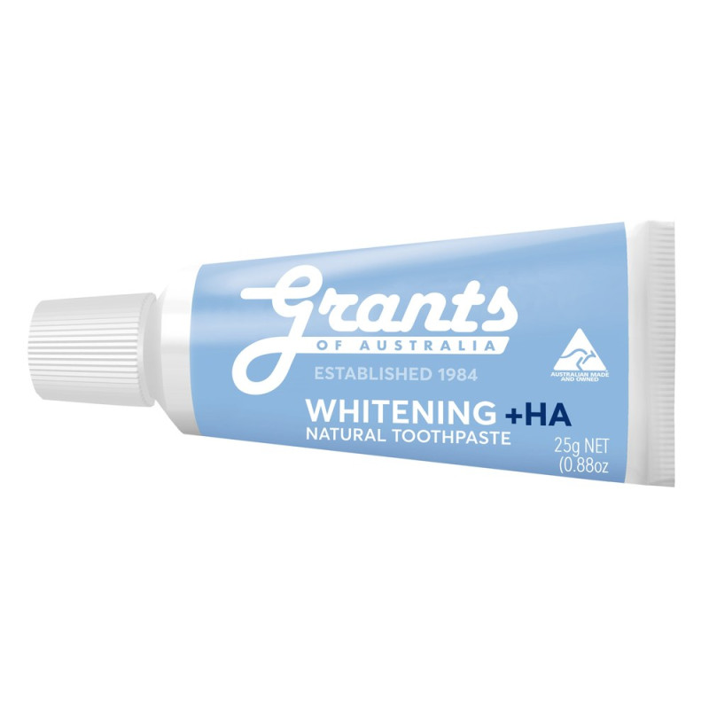 Whitening + HA Toothpaste 25g (Travel Size) by GRANTS