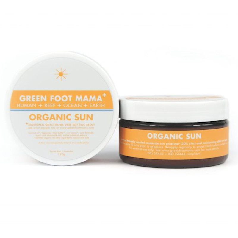 Organic Sun Balm 120g by GREEN FOOT MAMA