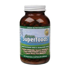 Green Superfoods 600mg Capsules (120) by GREEN NUTRITIONALS
