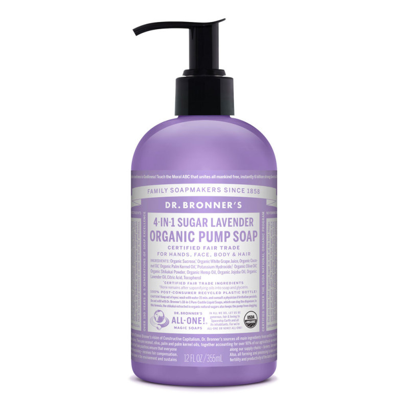 Hand & Body Soap Lavender 355ml by DR BRONNER'S