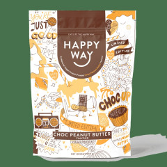 Vegan Protein Choc Peanut Butter 500g by HAPPY WAY