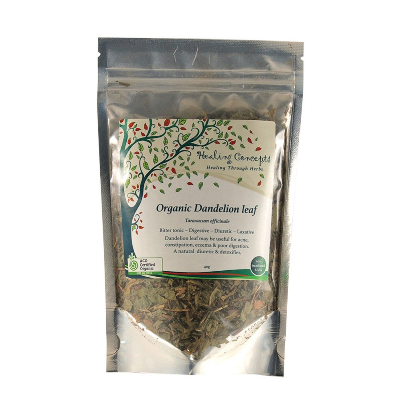 Organic Dandelion Leaf 40g by HEALING CONCEPTS Organic Dandelion Leaf 40g by HEALING CONCEPTS