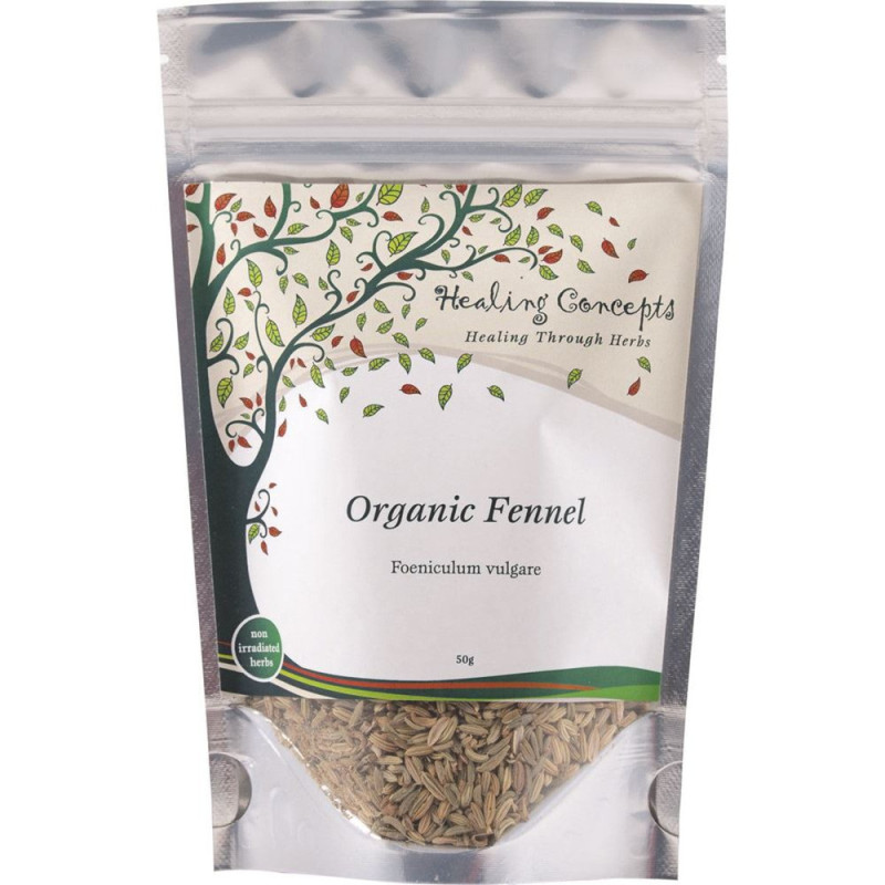 Organic Fennel 50g by HEALING CONCEPTS Organic Fennel 50g by HEALING CONCEPTS