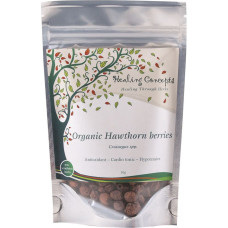 Organic Hawthorn Berries 50g by HEALING CONCEPTS