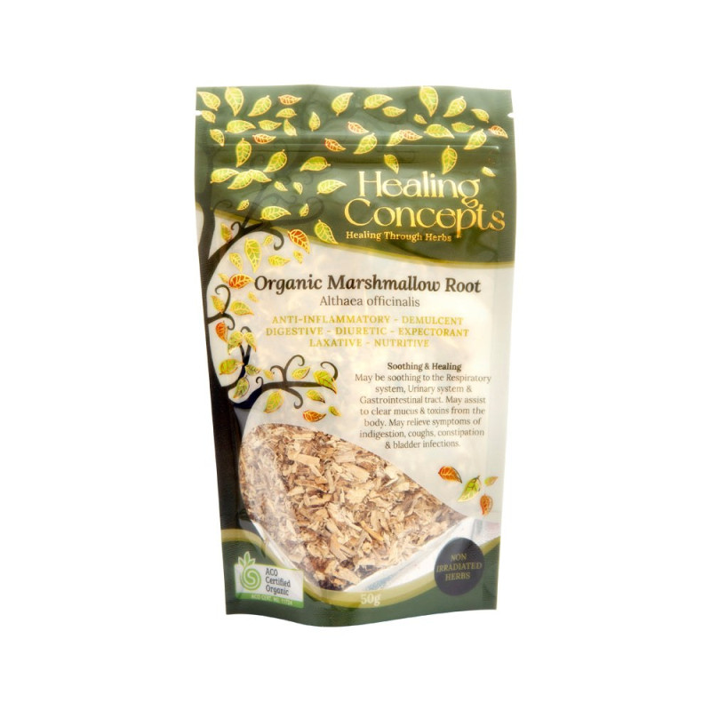 Organic Marshmallow Root 50g by HEALING CONCEPTS Organic Marshmallow Root 50g by HEALING CONCEPTS