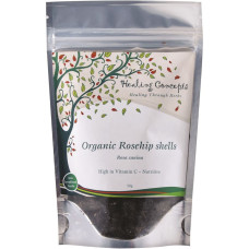 Organic Rosehip Shells 50g by HEALING CONCEPTS