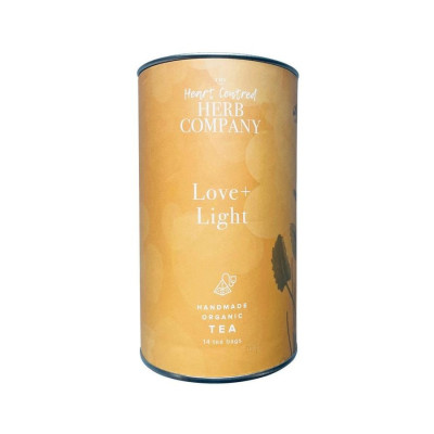 Love + Light Organic Tea Bags (14) by THE HEART CENTRED HERB COMPANY