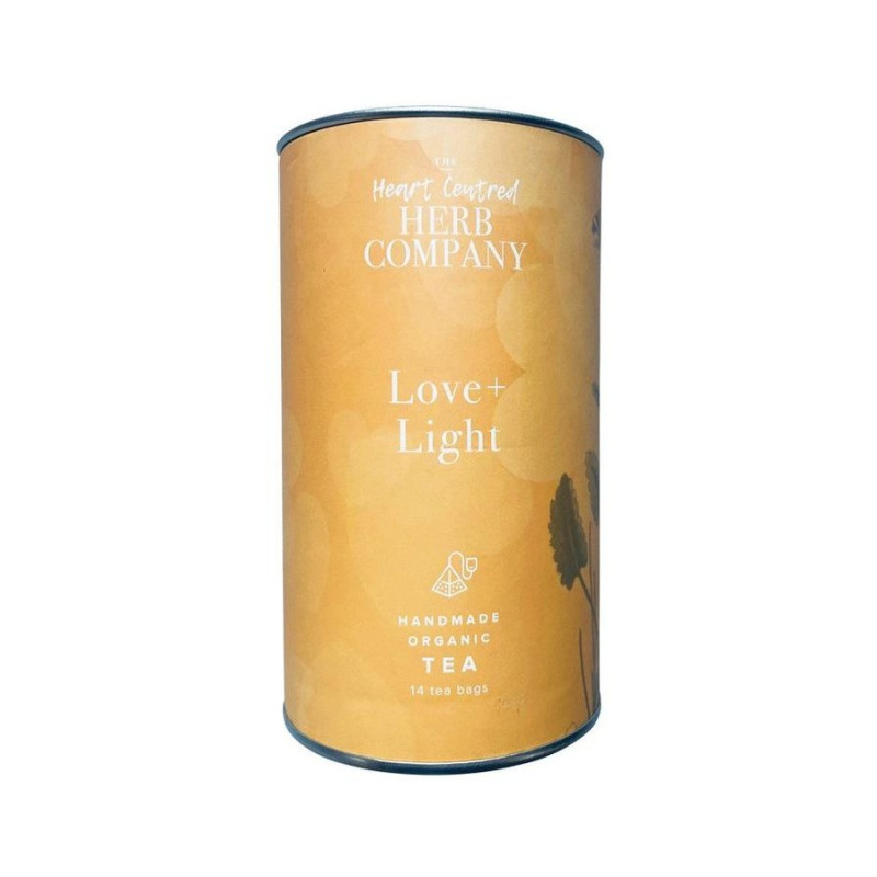 Love + Light Organic Tea Bags (14) by THE HEART CENTRED HERB COMPANY Love + Light Organic Tea Bags (14) by THE HEART CENTRED HERB COMPANY