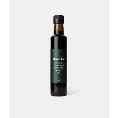 Tasmanian Hemp Oil 250ml by HEMP HARVESTS
