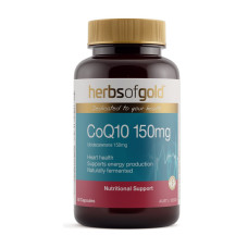 CoQ10 150mg Capsules (60) by HERBS OF GOLD